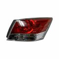 Sherman Parts Right Assembly Hand Tail Lamp for 2008-2012 Honda Accord SHE2817-190Q-2